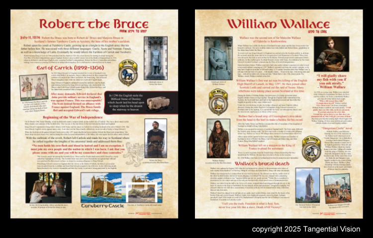 Tangential Vision - J. James McFarland - history of Scottish War of Independence