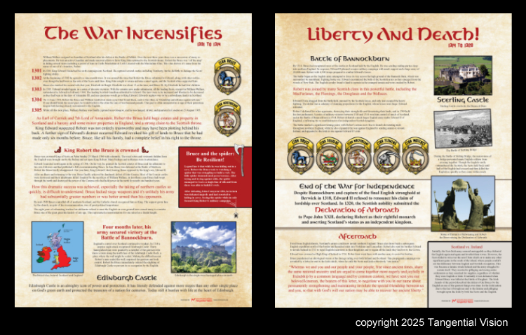 Tangential Vision - J. James McFarland - history of Scottish War of Independence
