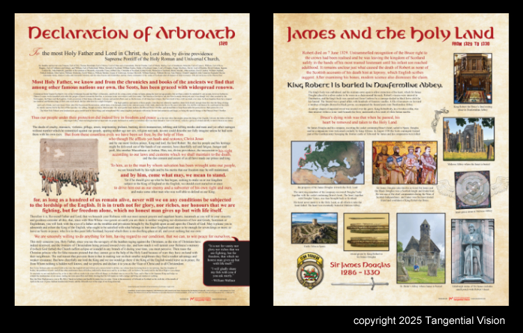 Tangential Vision - J. James McFarland - history of Scottish War of Independence