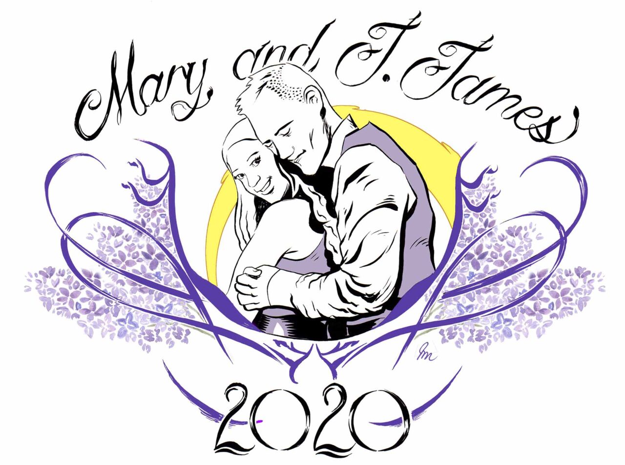 Mary and J James wedding 2020 link